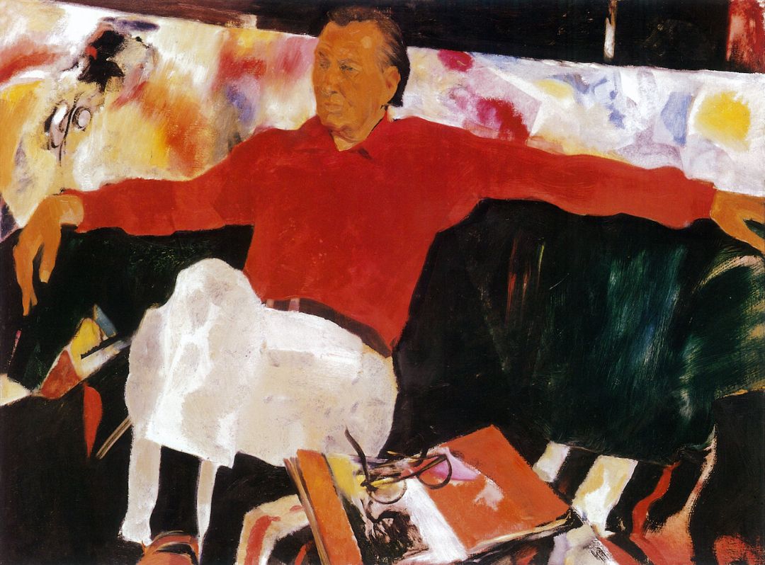 Andrei Mylnikov. The Portrait of Tuchu, a Poet. (1972)