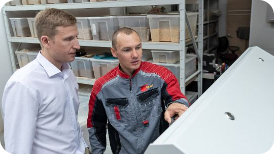 Сделать заявку на консультацию, подобрать фотосепаратор на продукт