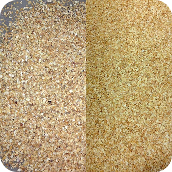 Dried onion and garlic