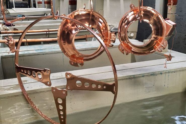 Меднение металла и деталей в Москве - Гальваническое меднение - ХИМНИКЕЛЬ