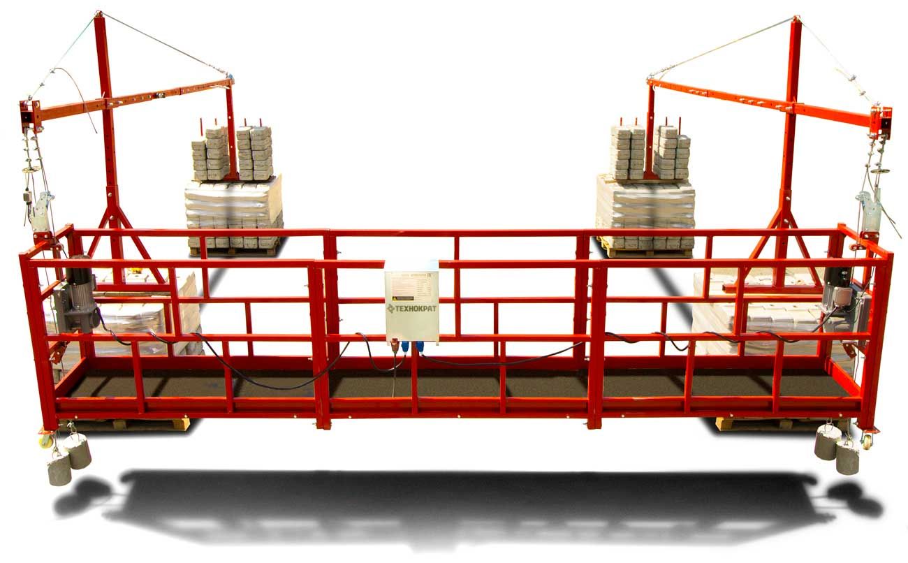Люлька zlp. Строительная люлька ZLP-630. Люлька фасадная ZLP-630. ZLP 630 подъемник. Фасадный подъемник (люлька строительная) ZLP 630.