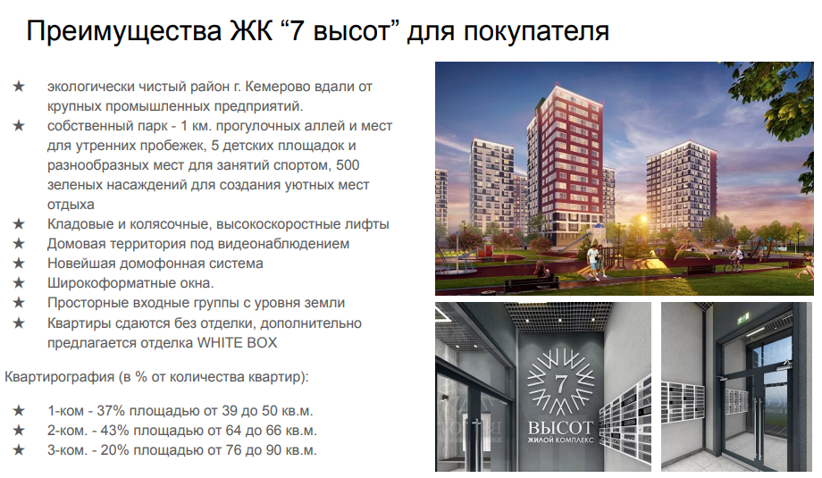 Подробный анализ конкурентов в районе застройки