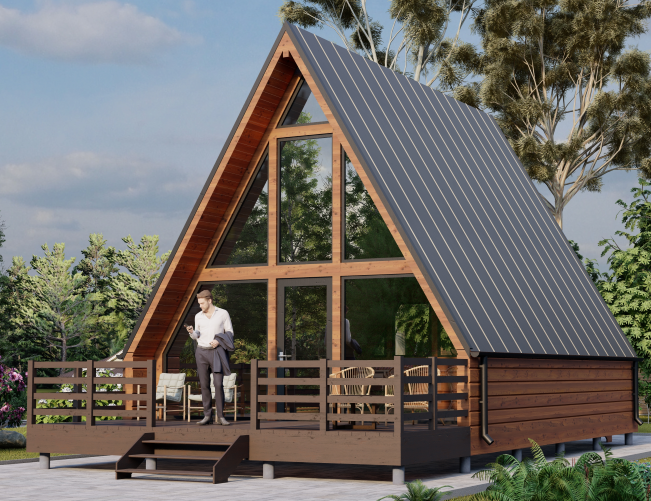 a-frame 6X8 / а-фрейм 6X8