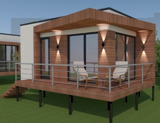 Модульный дом 7X8