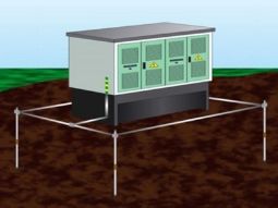 Устройство системы внешнего / наружного заземления
