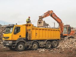Вывоз и утилизация строительного мусора при нулевом цикле строительства