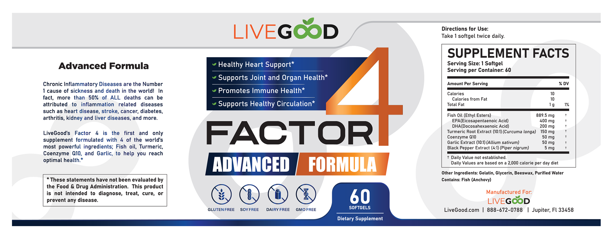 Factor4 - Advanced Inflammation Management