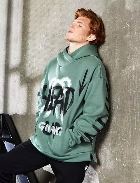 худи оверсайз мужские