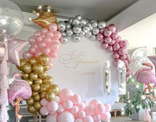 украшение воздушными шарами