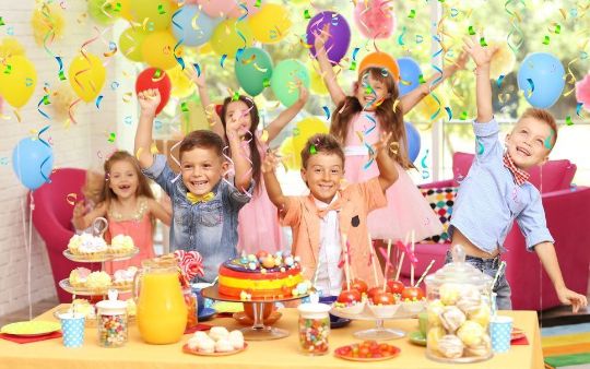 день рождение дети пати тайм