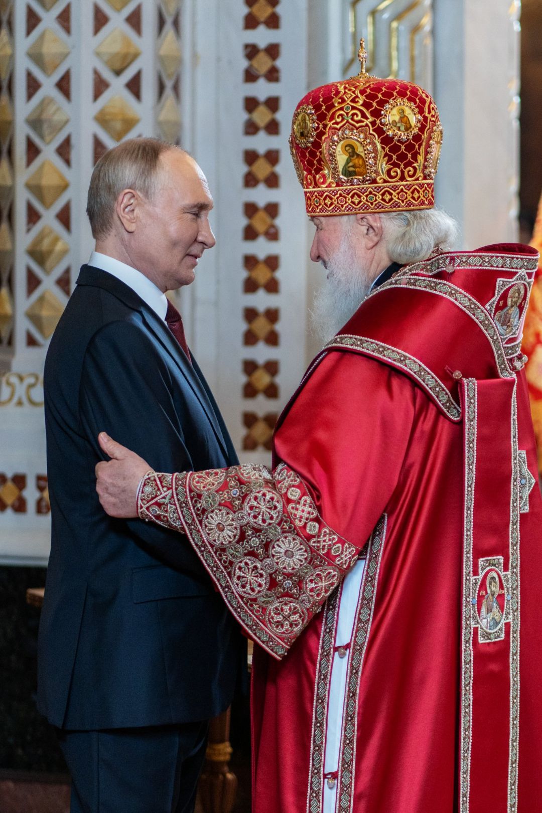патриарх кирилл и владимир путин