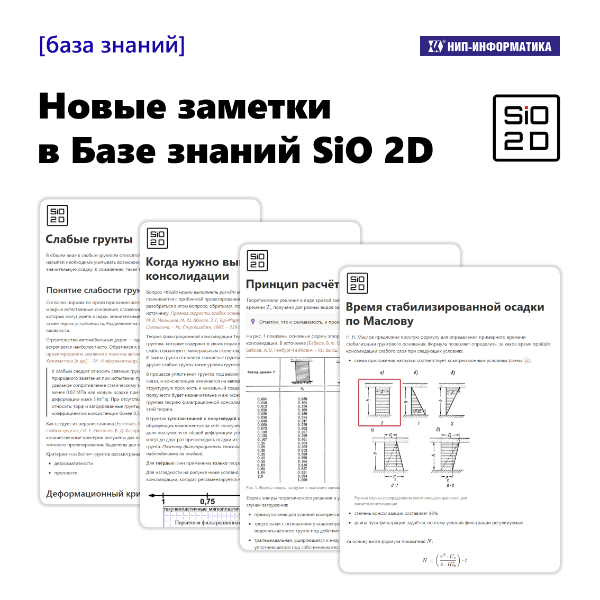 Новые заметки в Базе знаний SiO 2D