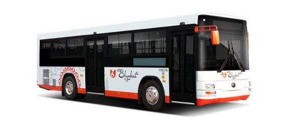 городские автобусы Yutong