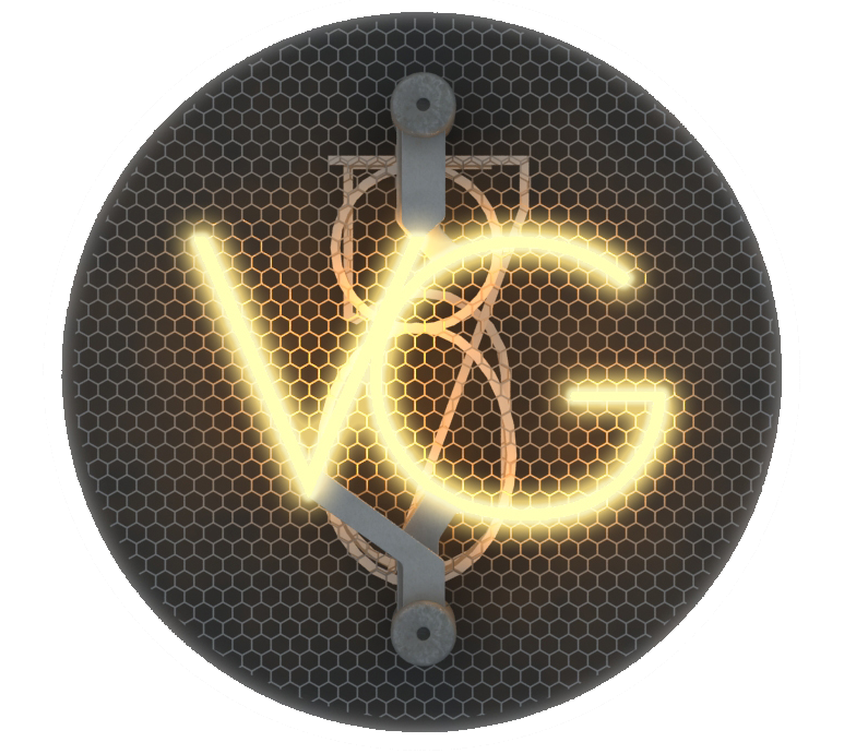 Vacuumglow Nixie clocks logo