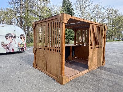 Аренда деревянного киоска LYALE 3х2 со стенами