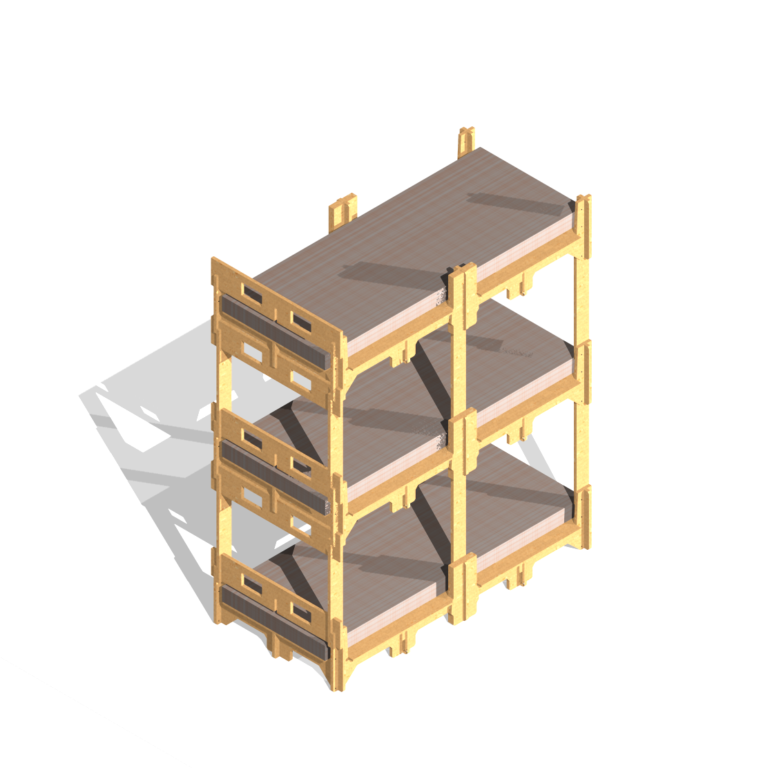ТРЕХ ЯРУСНАЯ КРОВАТЬ
