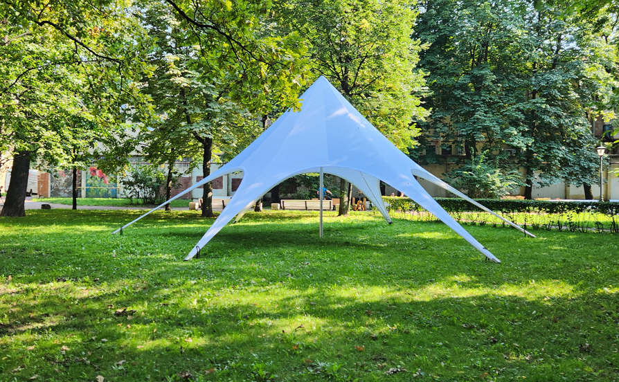 Аренда шатра Звезда 13м