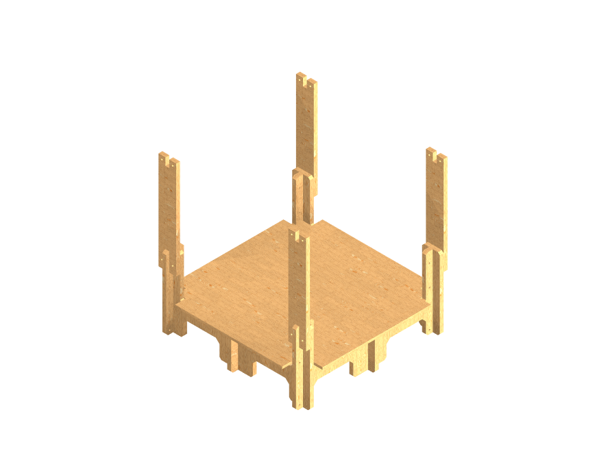 паллет 80*80 с ребрами