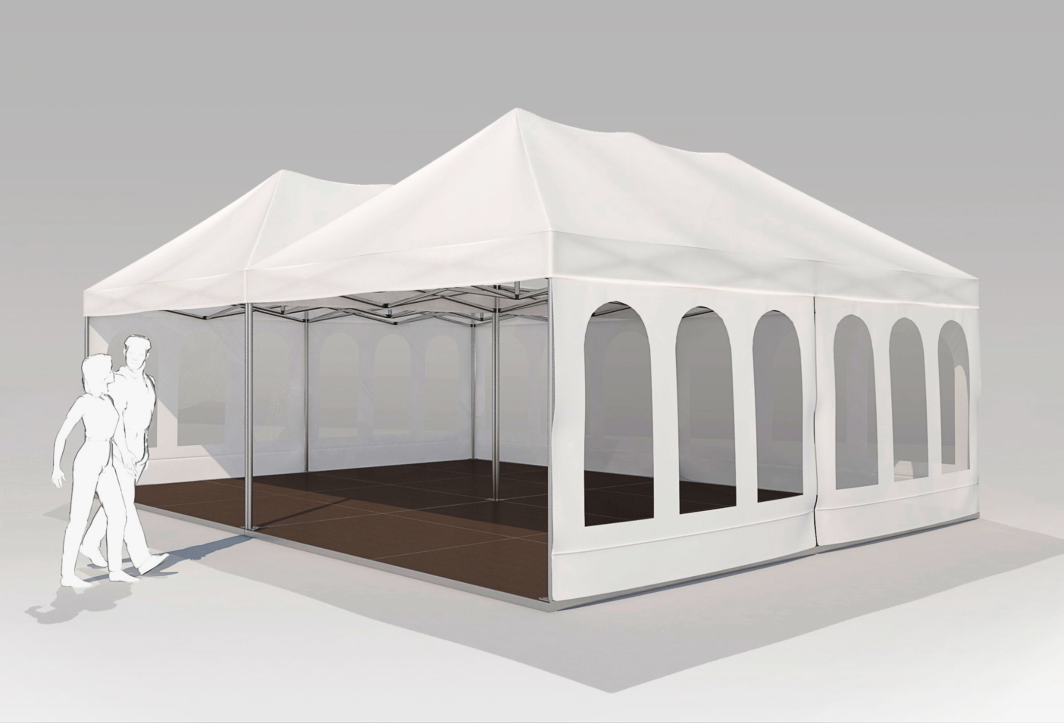 Аренда шатра 6х8