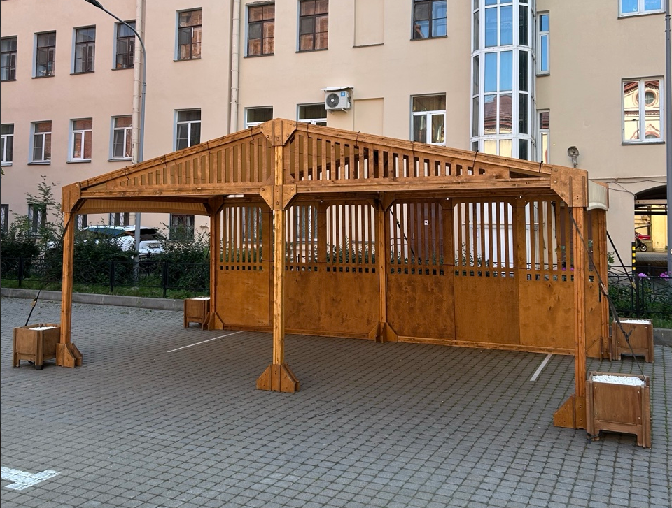 деревянные шатер в аренду