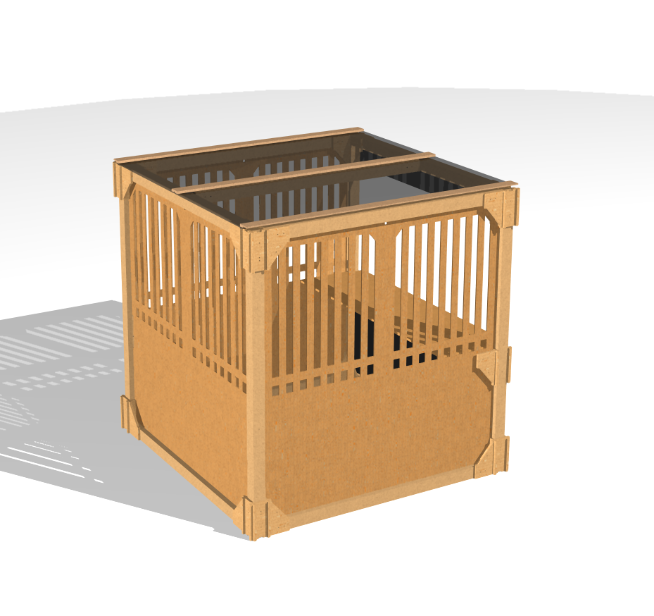 Аренда деревянного киоска LYALE 2х2 со стенами