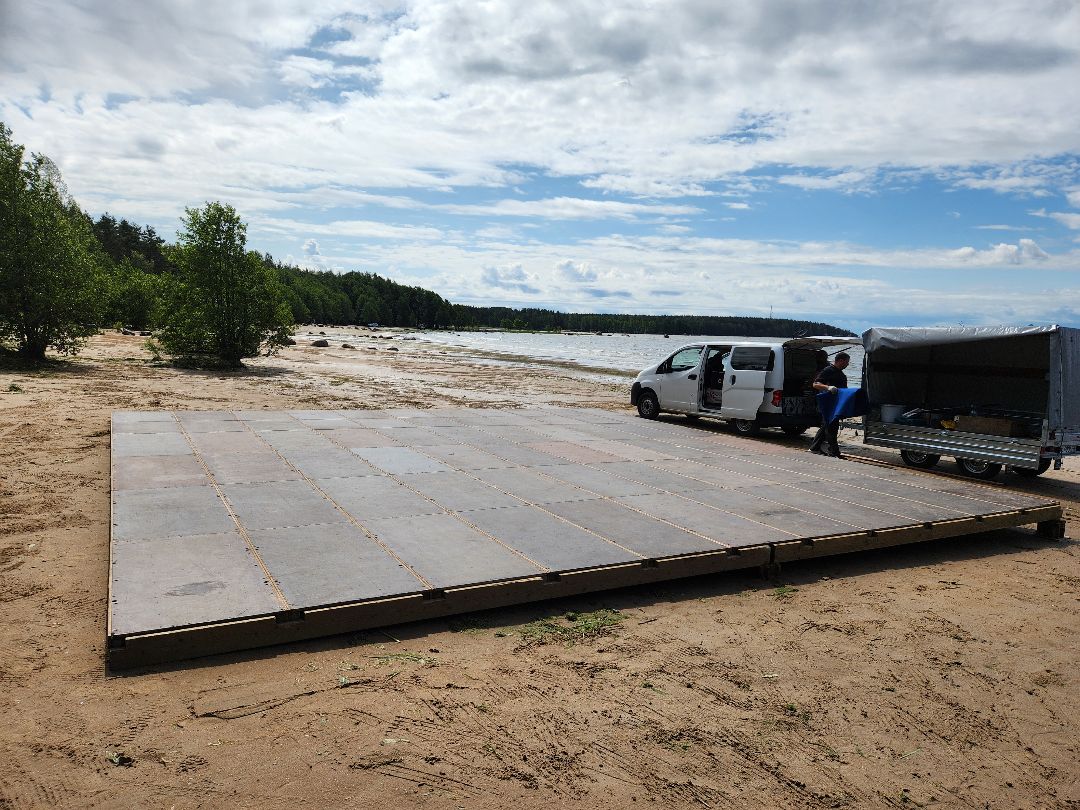 пол настил аренда