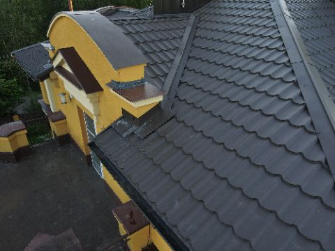 Заменили металлочерепицу в Зеленогорске