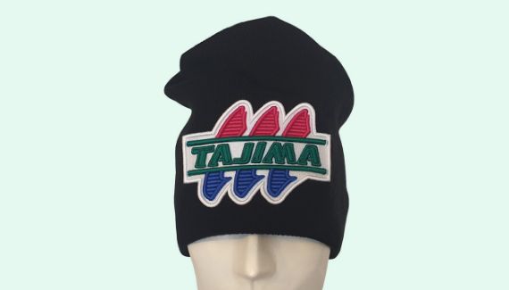 Тажима-Сервис: вышивка на вязаных шапках