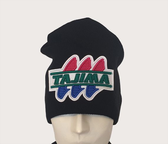 Тажима-Сервис: вышивка на вязаной шапке