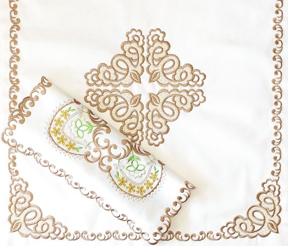 Тажима-Сервис: вышивка салфеток