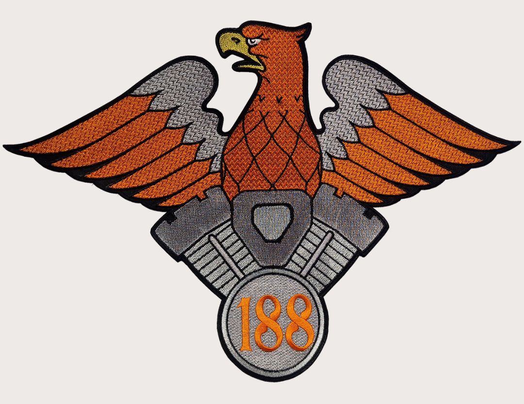 Тажима-Сервис: шеврон вышитый Орел 188 на кордуре