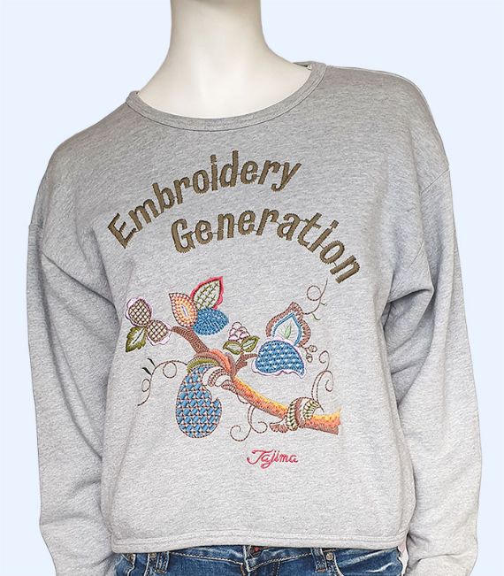 Тажима-Сервис: вышивка на свитерах, кофтах и толстовках