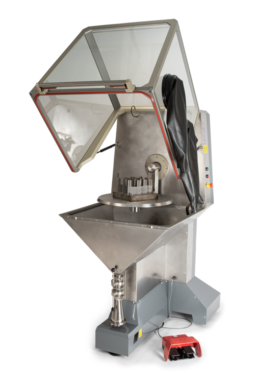 Удаление металлического порошка 3D-изделий при помощи станции AmPro G4 