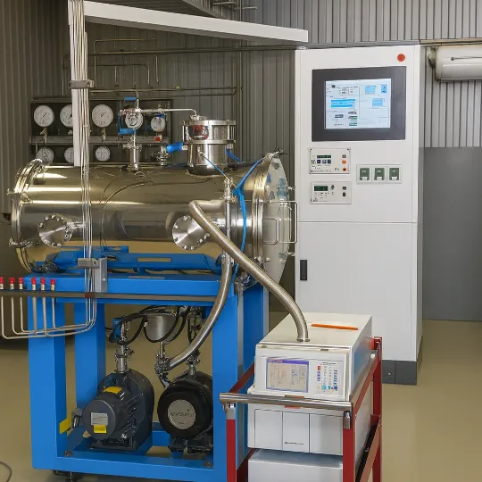 Испытательная установка с вакуумной камерой объемом 200л