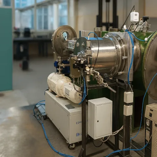 Модернизация вакуумной камеры — установка насосного оборудования и систем управления