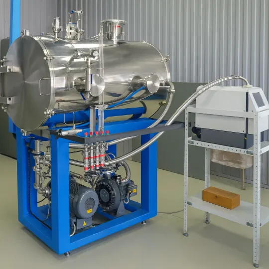 Испытательная установка с вакуумной камерой объемом 500л