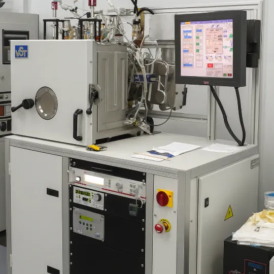 Лабораторная вакуумная установка с системой управления