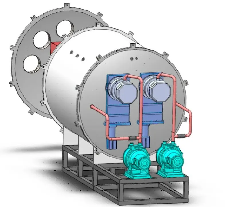 3D-модель исследовательской установки для высокотехнологичных применений