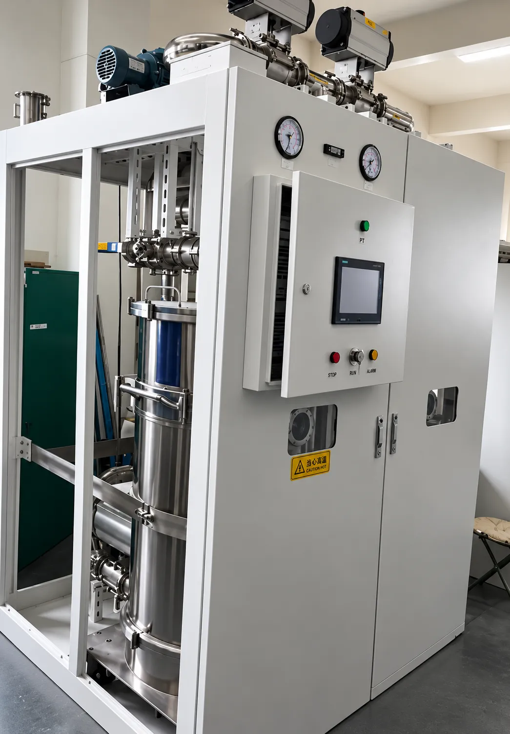 Сухой скруббер для очистки технологических газов