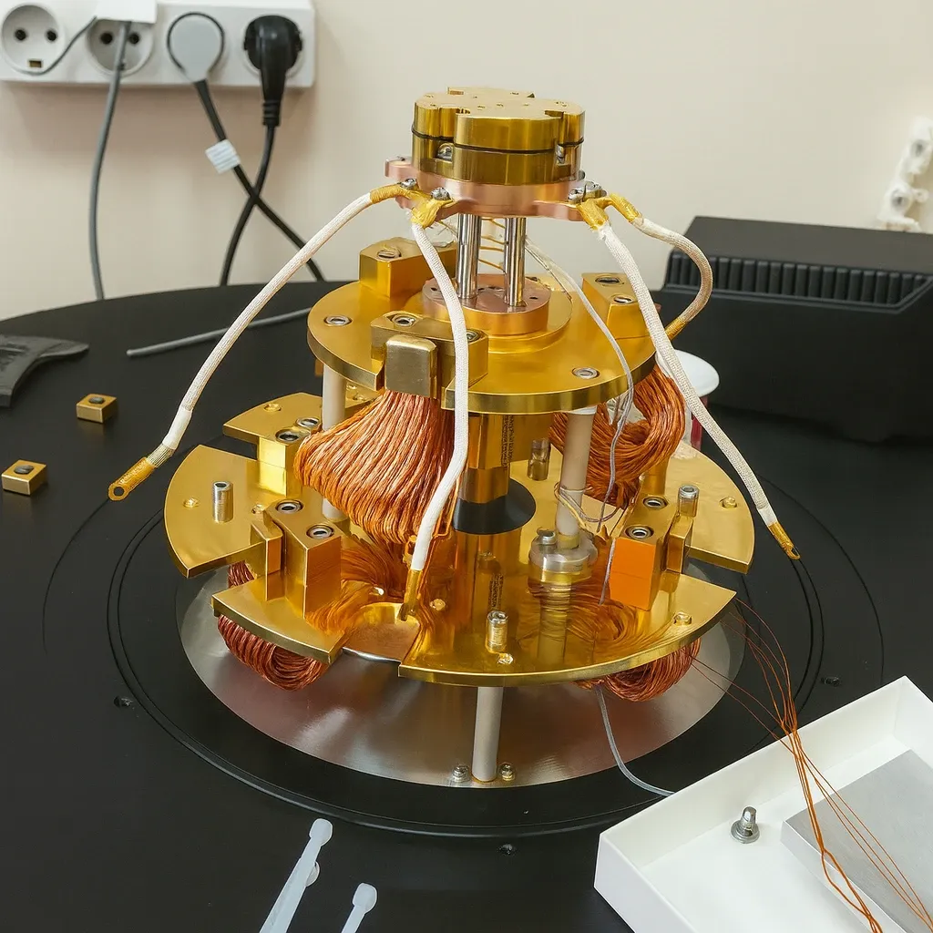 Монтаж оборудования в научной лаборатории с применением высокоточных технологий