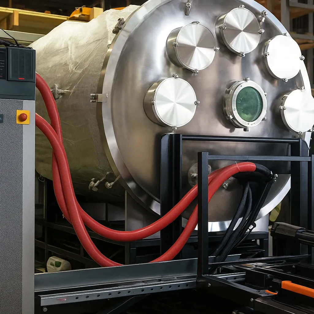 Вакуумная камера исследовательской установки для высокотехнологичных применений