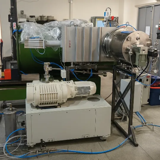 Модернизация вакуумной камеры — сборка и подключение вакуумной системы