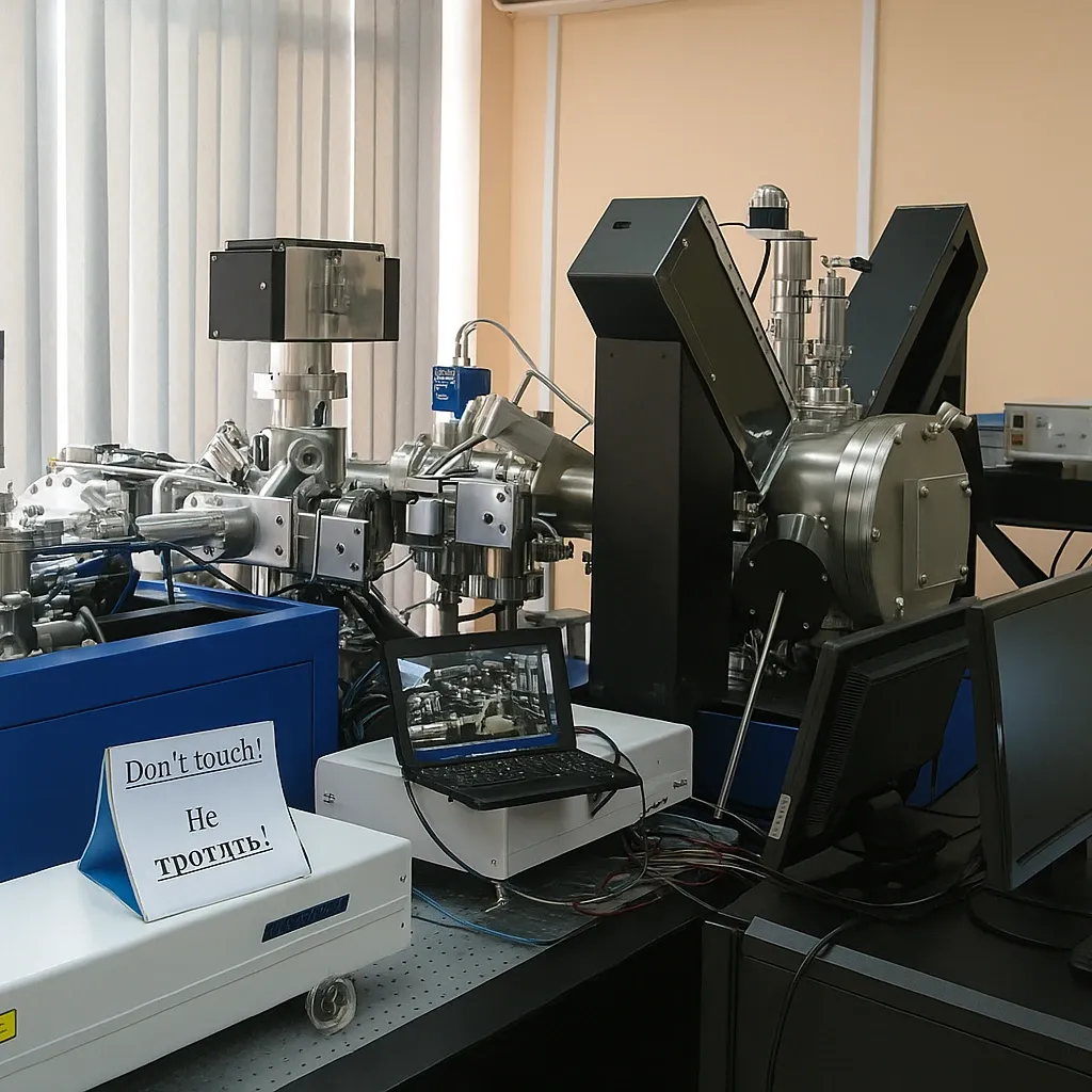 Лабораторное оборудование исследовательской установки для высокотехнологичных применений