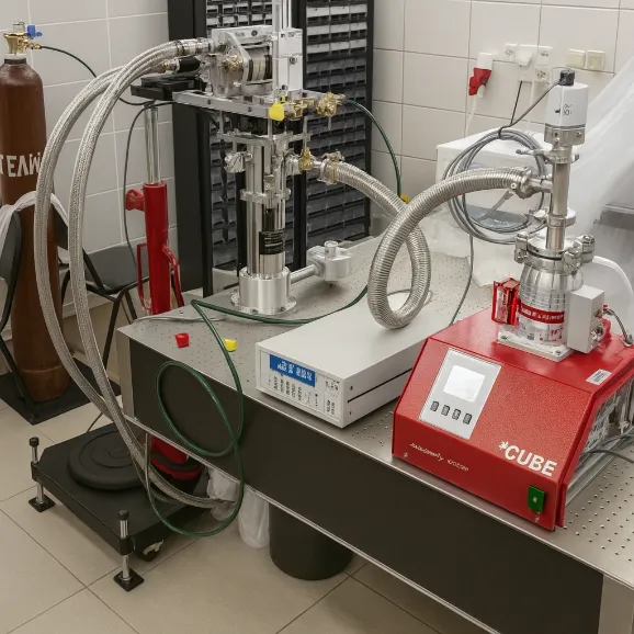 Исследовательская криогенная установка CUBE — низкотемпературный криостат для лабораторных экспериментов