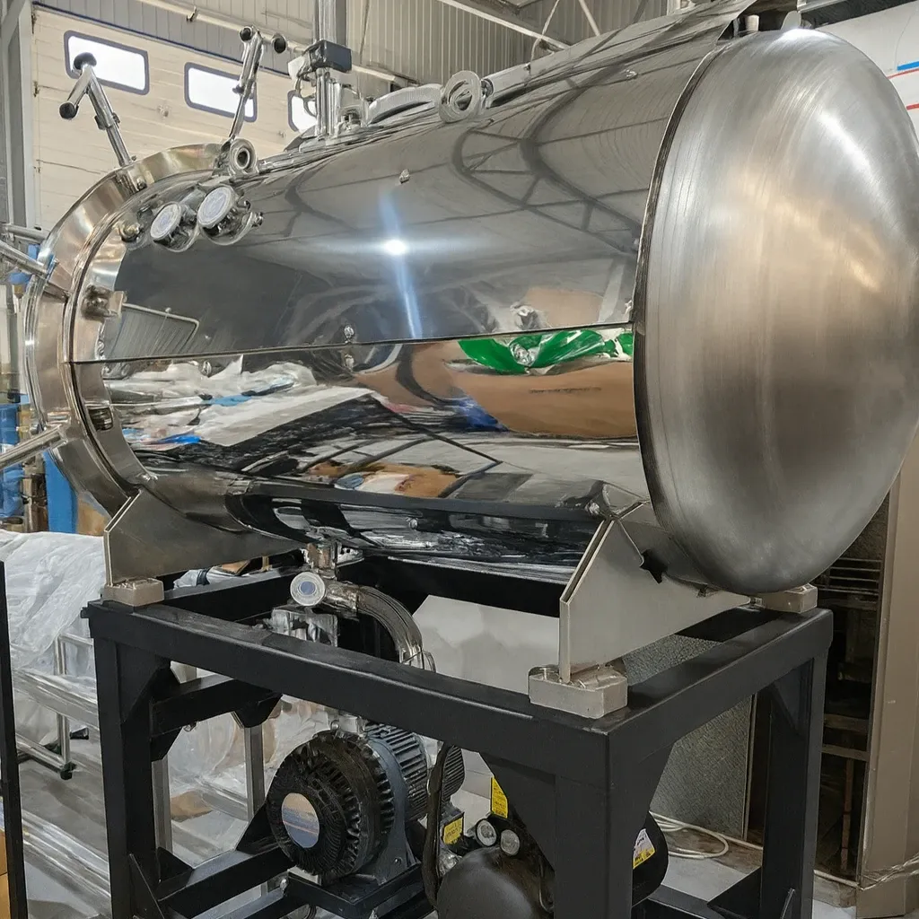 Автоматизированный стенд контроля герметичности — герметичный резервуар из нержавеющей стали