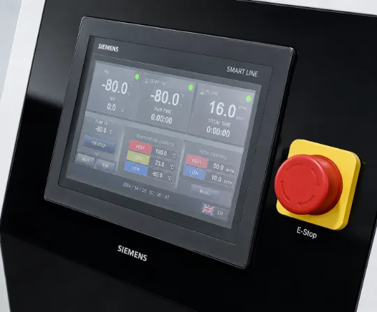 Панель управления и кнопка аварийной остановки SMS-810-10S
