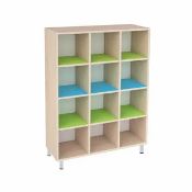 Стеллаж для спальни детского сада