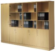 Шкаф модульный для офисов детского сада
на опорных стойках