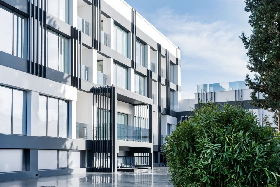 фасад отеля моне