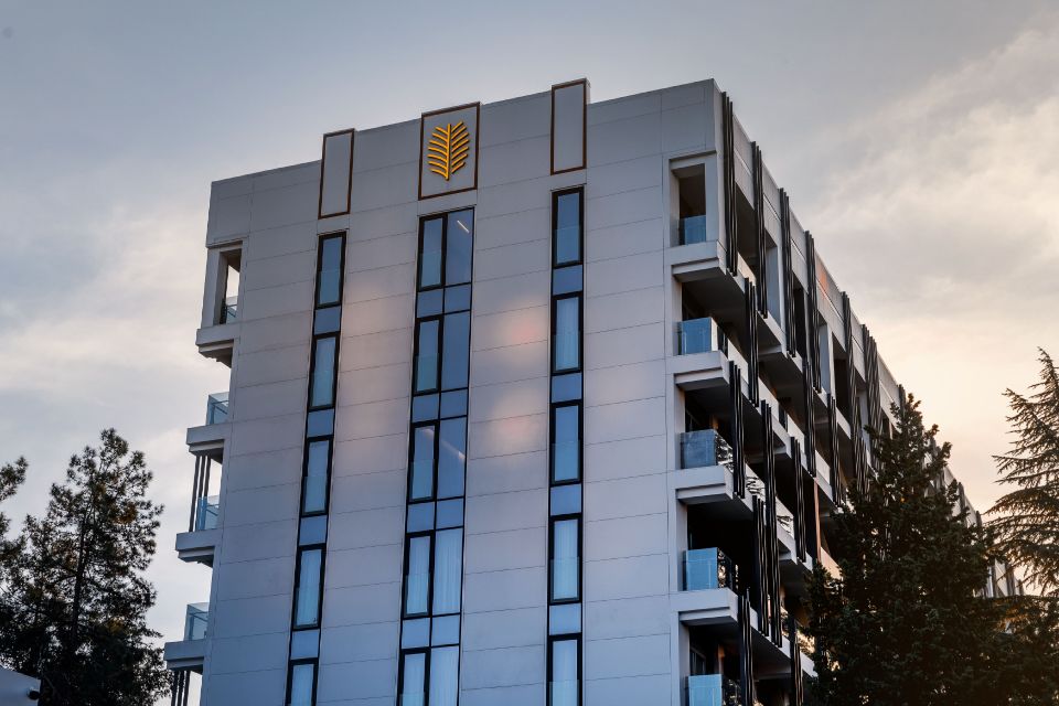 фасад отеля